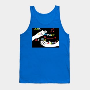 ASL Music to my Eyes Tank Top